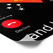 Papua New Guinea Is Calling And I Must Go Papua Ne Poster (Ecke)