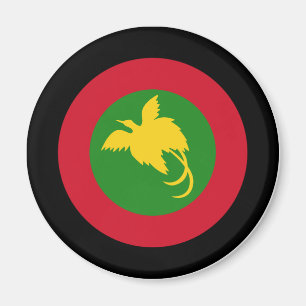 Papua New Guinea Roundel Magnet