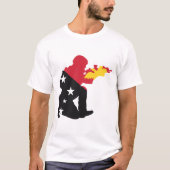 Papua New Guinea Siegel T-Shirt (Vorderseite)