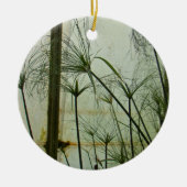 Papyrus Keramik Ornament (Vorne)