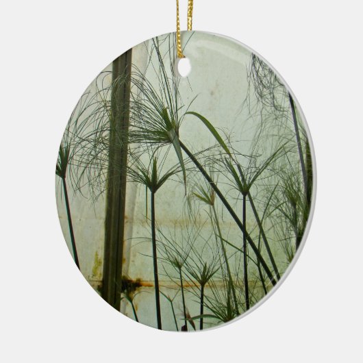 Papyrus Keramik Ornament (Links)