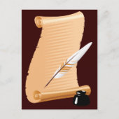 Papyrus Postkarte (Vorderseite)