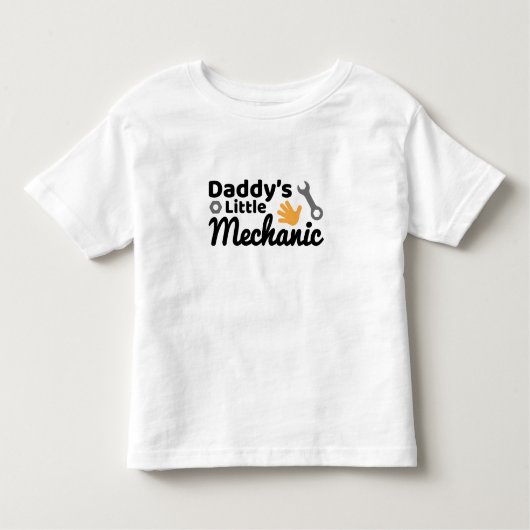 Papys kleine Mechanik Kleinkind T-shirt (Vorderseite)