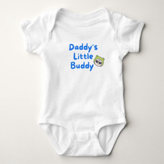 Papys kleiner Kumpel Baby Strampler (Vorderseite)