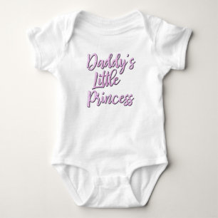 Papys kleiner Prinzessenanzug für Baby Strampler