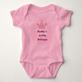 Papys Princess Baby Bodysuit Baby Strampler (Vorderseite)