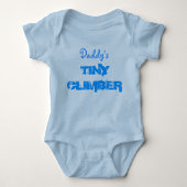 Papys winziger Kletterbaby-Strampler Baby Strampler (Vorderseite)
