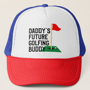 Papys Zukunft des Golfing Buddy Baby Bodysuit Truckerkappe
