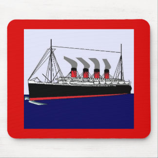 Paquebot Frankreich 1912 Mousepad