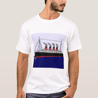 Paquebot Frankreich T - Shirt 1912