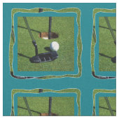 Par at Golf Stoff (Nahaufnahme)