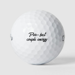 'Par-fect Couple Energy' Jahrestage, Hochzeiten  Golfball