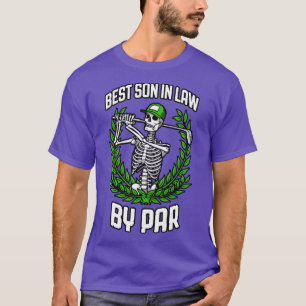 Par Golf Funny Golfspielen Skelett T-Shirt