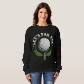 Par Golf Player Golfer Vater Papa Men Funny Sweatshirt (Vorne ganz)