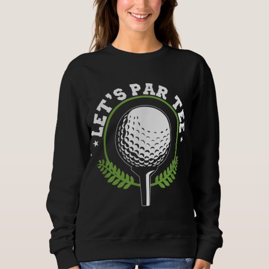 Par Golf Player Golfer Vater Papa Men Funny Sweatshirt (Vorderseite)