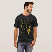 Par Golf Player Golfplatz Golfer P T-Shirt (Vorne ganz)