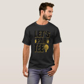 Par Golf Player Golfplatz Golfer P T-Shirt (Vorne ganz)