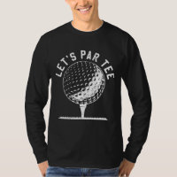 Par Let's Party Golf Joke Funny Golf