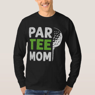 Par Mama Funny Golf Pub Vintages Golfangebot Zitat T-Shirt