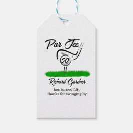 Par Off for an UnForeGettable 50th Birthday Party Geschenkanhänger