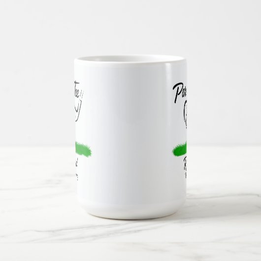 Par Off for an UnForeGettable 50th Birthday Party Kaffeetasse (Mittel)