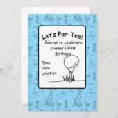 Par-T-Einladung Einladung (Vorne/Hinten)