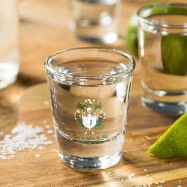 Par-T-Shirt-Bridesmaids-Monogramm | Golf Bachelore Schnapsglas