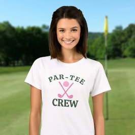 Par-T-Shirt Crew Golf Bachelorette T-Shirt