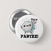 Par-T-Shirt Funny Golf Pun Button (Vorne & Hinten)
