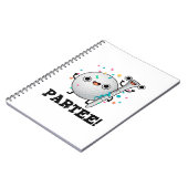 Par-T-Shirt Funny Golf Pun Notizblock (Linke Seite)