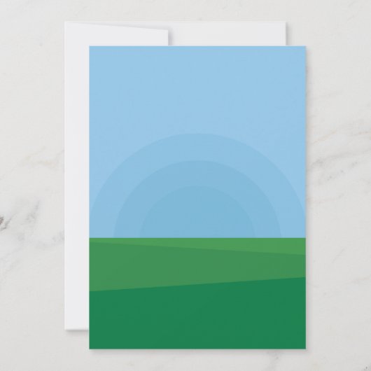 PAR-T-SHIRT-Genderdarstellung von Golf LET Einladung (Rückseite)