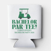 Par T-Shirt Golf Bachelor Party Dosenkühler (Rückseite)