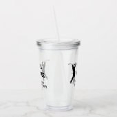 Par T-Shirt Golf Golfspielen Bachelor Party Acryltrinkbecher (Links)