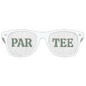 Par-T-Shirt Golf Pun Fun Partybrille (Vorderseite)