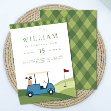 Par T-Shirt Golf Raute Muster Geburtstag