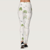 Par-T-Shirt in Palm Springs | Golf Bachelorette Leggings (Rückseite)