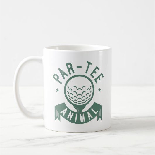 Par-T-Shirt Kaffeetasse (Links)
