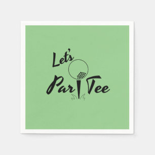 Par T-Shirt Paper-Teller Serviette