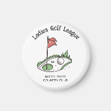Par-T-Shirt Perfection - Ladys Golf League Magnet