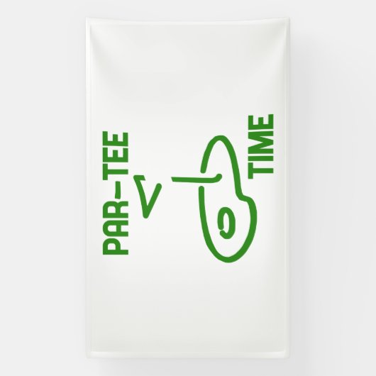 Par T-Shirt Time Banner (Vertikal)