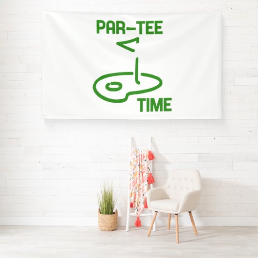 Par T-Shirt Time Banner (Insitu)