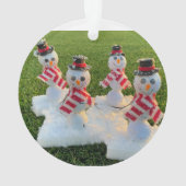 Par T-Shirt Time Holiday Ornament (Rückseite)