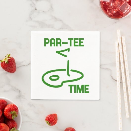 Par T-Shirt Time Serviette (Beispiel)