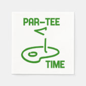 Par T-Shirt Time Serviette (Vorderseite)