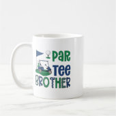 Par-tee Brother Golf Lover Birthday Party Family M Kaffeetasse (Links)