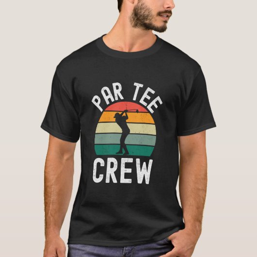 Par Tee Crew Lustiger Golf Junggesellenabschied Hu (Vorderseite)