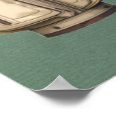 Par-tee Golf Baby Dusche Begrüßungszeichen Poster (Ecke)