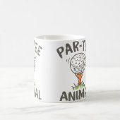 Par Tee Tier Lustiger Golf Kaffeetasse (Mittel)
