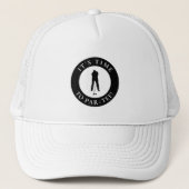 Par Tee Time Funny Men's Golfer For Him Truckerkappe (Vorderseite)