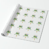 Par-tee Time Golf Geschenkpapier | Lustiges Gesche (Ungerollt)
